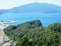 Kanegasaki Castle Site View from Mount Tezutsu