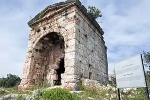 Temple tomb.