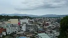 View of downtown Kanoya from Kanoya City Hall