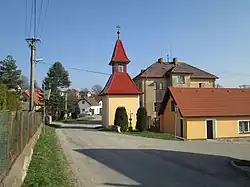 Chapel in the centre of Bořetín