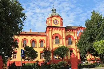 Karlovci Gymnasium by Gyula Pártos and Ödön Lechner in Sremski Karlovci, 1891