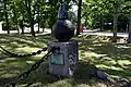 Memorial stone for the Marine Regiment erected in Gräsvik, Karlskrona