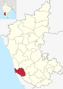 Aivathoklu is in Dakshina Kannada district