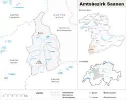 Location of Saanen District