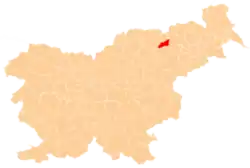 Location of the Municipality of Ruše in Slovenia