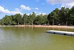 Karujärve lake beach