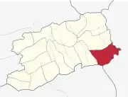 Location of Palavayal within East Eleri