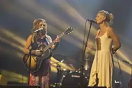 Kasey Chambers (left), April 2017