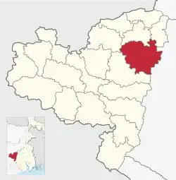 Location in West Bengal