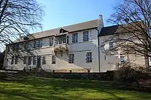 Egmont's castle in the Egmont park in Zottegem