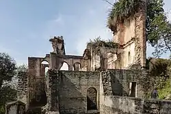 Ruins of interior of Katoch Palace-Fort