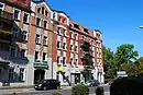 Old tenement houses