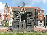 September Scouts Monument facing the former Silesian Museum