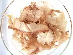 Katsuobushi shavings