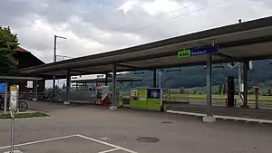 Canopy-covered platforms