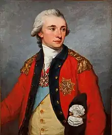 Stanisław Poniatowski, Commander of the Royal Guards and Grand Treasurer. Painted by Angelika Kauffmann in 1786.