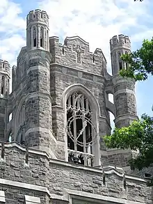 Tower of Keating Hall.