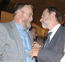 Kees Koster and Stefan Jaenichen in 2000