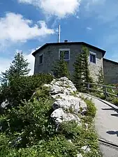 The Kehlsteinhaus from below