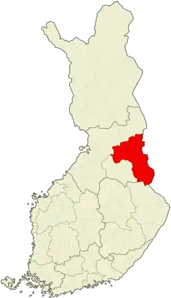 Location of Kehys-Kainuu