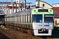 Light green liveried set 1725 in December 2022