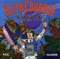 Keith Courage in Alpha Zones