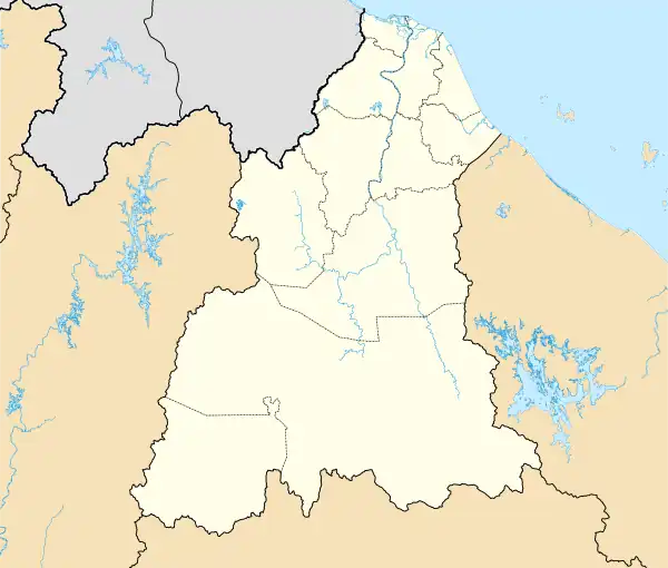 Machang is located in Kelantan