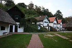 Wine cellars and wine museum in Moschendorf