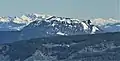 Southwest aspect of Kelly Butte seen from Sun Top