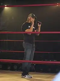 Mr. Anderson at a TNA event in 2010.