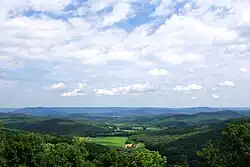 Kennamer Cove, viewed from Gunters Mountain