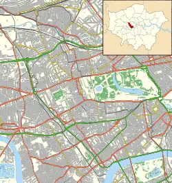 Royal Marsden Hospital is located in Royal Borough of Kensington and Chelsea