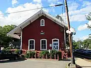 Front view of Kent station