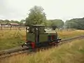 'Excelsior' moves light engine between the yard and Whipsnade Central Station