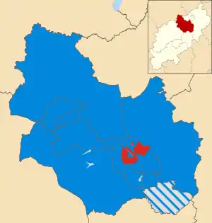 2007 results map