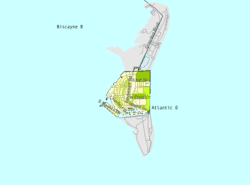 U.S. Census Bureau map showing village boundaries