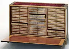 Writing or document desk, 1884-85