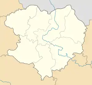 Utkivka is located in Kharkiv Oblast