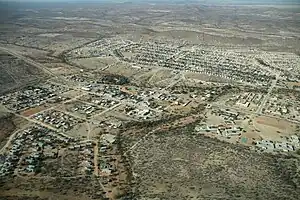 Aerial view of Khorixas (2018)