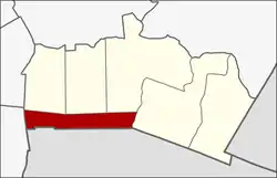 Location in Lat Krabang District