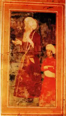 Khwaja Ahrar with Malwana Jami, Sufi poet