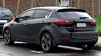 2014 Kia Cerato SX with upgraded trim and lights