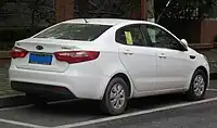 Kia K2 sedan (China; pre-facelift)