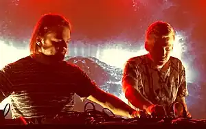 Kiasmos performing at The Independent San Francisco, 2 June 2015