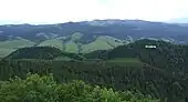 Kiczera and Magura Spiska. View from Wysokie Skały