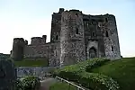 Kidwelly Castle, entrance gate