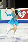 Rika Kihira in her free skate at the 2019 Skate Canada International