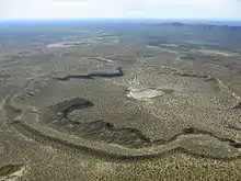 Kilbourne Hole maar in the Potrillo volcanic field of New Mexico