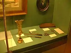 Prisoner crafts in Kilmainham Jail Museum.