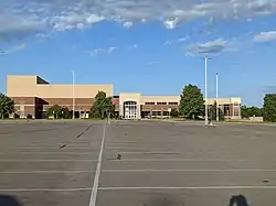 Kimberly High School from the parking lot